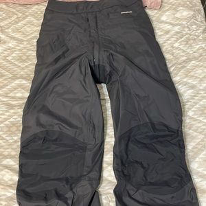 EUC Patagonia Microburst black winter pants women’s size 12